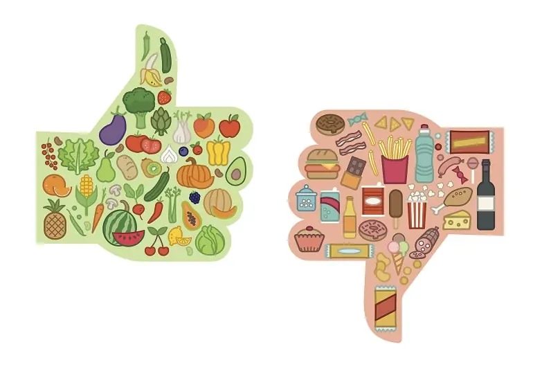Image of healthy snack options.